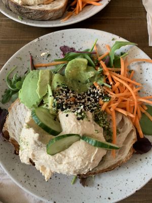 Hummus is Yumms at Mahalo - Hornsgatan in Stockholm