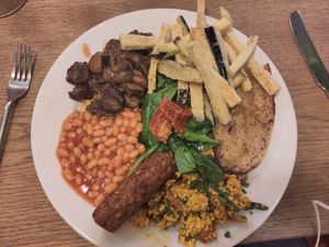 The Bristolian vegan breakfast at The Bristolian in Bristol