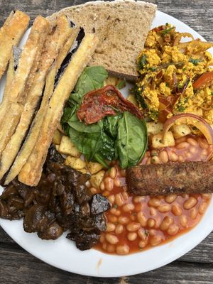 Vegan breakfast   at The Bristolian in Bristol