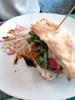 Sandwich at GustaV in Salzburg