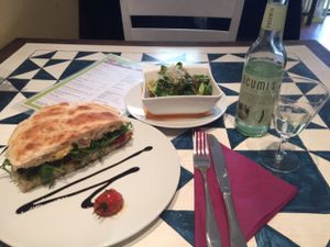 chimi-churri sandwich at GustaV in Salzburg