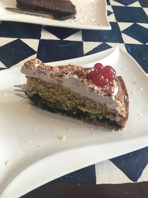 Heidelbeerkuchen  at GustaV in Salzburg