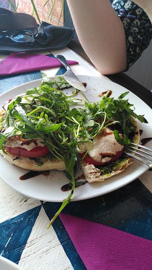 The pesto sandwich at GustaV in Salzburg