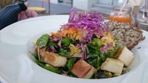 GustaV salad...  So great! just amazing!  at GustaV in Salzburg