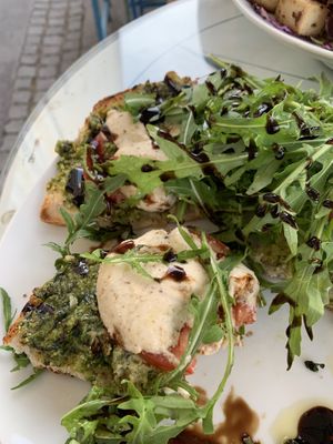 Homemade mozzarella was delicious   at GustaV in Salzburg