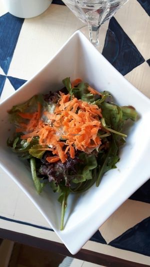 salad at GustaV in Salzburg