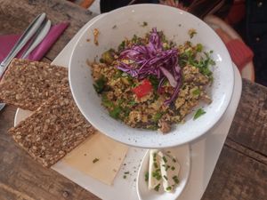 Breakfast at GustaV in Salzburg