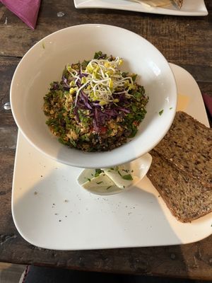 Scrambled Tofu Egg  at GustaV in Salzburg
