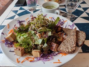 Veganer GustaV Salat 🥗 at GustaV in Salzburg