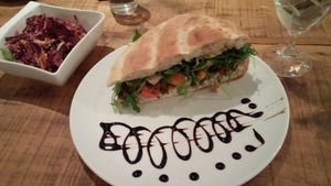 The Mediterranean sandwich  at GustaV in Salzburg