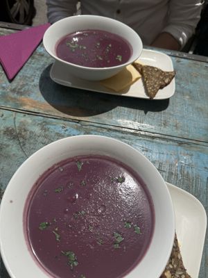 Soup of the day  at GustaV in Salzburg