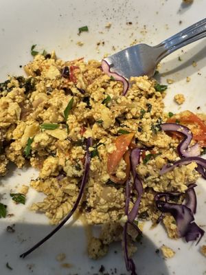 Tofu scramble / breakfast served all day  at GustaV in Salzburg