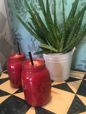 Smoothies of the day  at GustaV in Salzburg