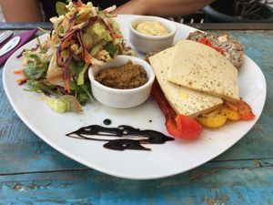 Gluten free sandwich  at GustaV in Salzburg