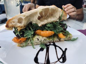 Chimichurri Sandwich at GustaV in Salzburg