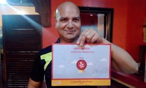 award at Punjabi Indian Cuisine in Tijuana