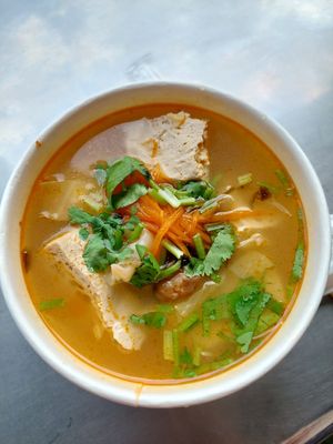 Tofu soup at Xiang Guang  in Taipei