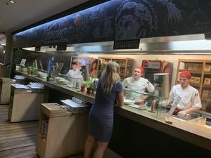 Chef station at Vapiano - Albert St in Brisbane