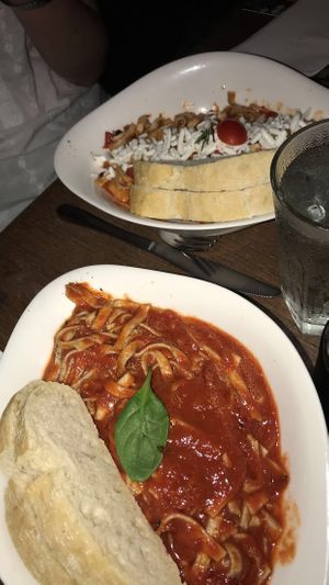 Hemp fettuccine ratatouille  at Vapiano in Surfers Paradise
