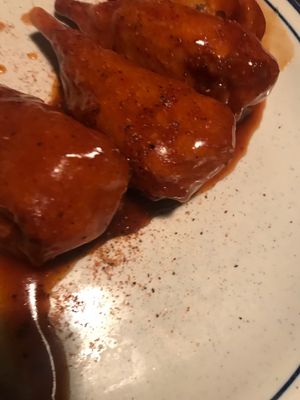 Vegan Wings! Yum!! at Smoke and Barrel in Washington