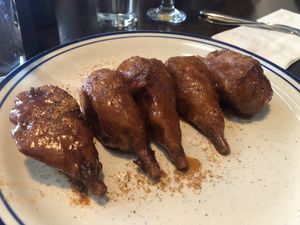 Vegan wings  at Smoke and Barrel in Washington