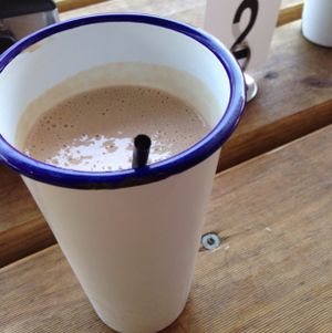 Vegan Coconut/Chocolate milkshake at Soul Burger in Randwick