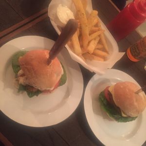 Spicy and cheese burger  at Soul Burger in Randwick