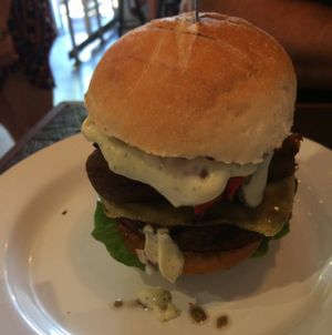 the sumo burger at Soul Burger in Randwick