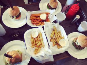 one of everything  at Soul Burger in Randwick