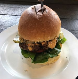 Chili Beef Burger at Soul Burger in Randwick