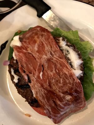 Mock bacon at Soul Burger in Randwick