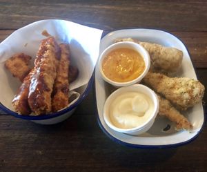Bbq wings + chicken drumsticks  at Soul Burger in Randwick