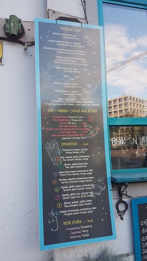 Cold Drinks  at Green Bus in Wroclaw