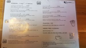 Burgers, kebabs and fryes at Green Bus in Wroclaw