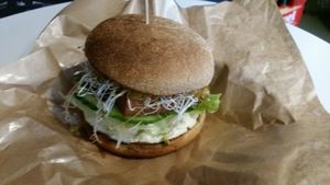 4. Green Burger at Green Bus in Wroclaw