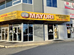 Front  at Mayuri Indian Cuisine in Surrey