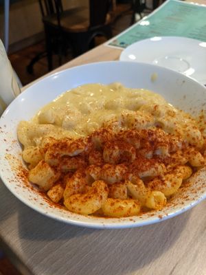 Mac and cheese - so yum at Sweet Release in Wellington