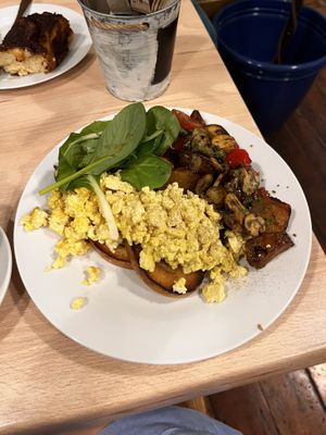 best breakfast i’ve had in new zealand   at Sweet Release in Wellington