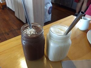 Thickshakes: snickers and salted caramel at Sweet Release in Wellington