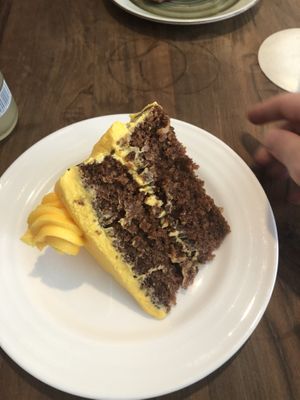 Carrot cake at Sweet Release in Wellington