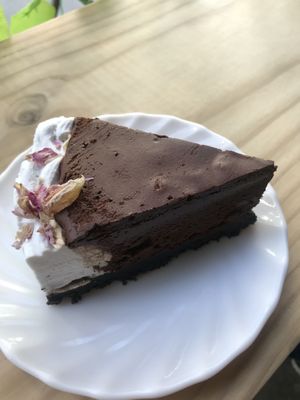 Dark Chocolate pie at Sweet Release in Wellington