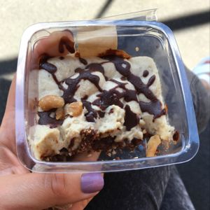 raw snickers. not really my kind of thing  at Kooks Kitchen - Prahran Market in South Yarra