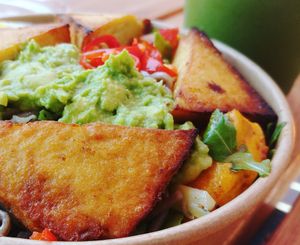 Salad combo at Kooks Kitchen - Prahran Market in South Yarra