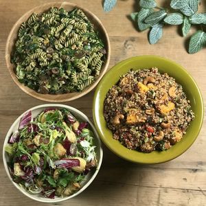 Salad trio at Kooks Kitchen - Prahran Market in South Yarra