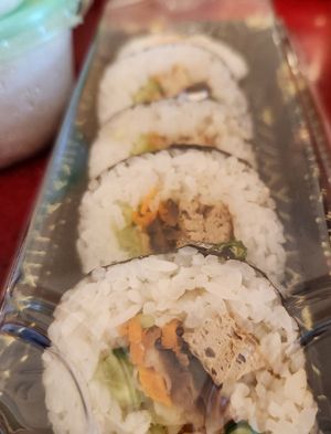 Sushi at Tofu An in Binyamina