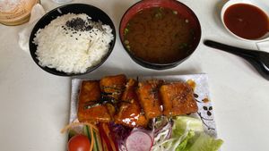 Tofu teriyaki  at Tofu An in Binyamina