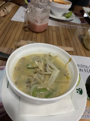 Sopa de Setas  at 100% Natural in Cancun