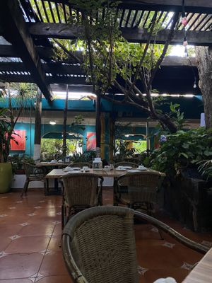 View towards the „inside“ part  at 100% Natural in Cancun