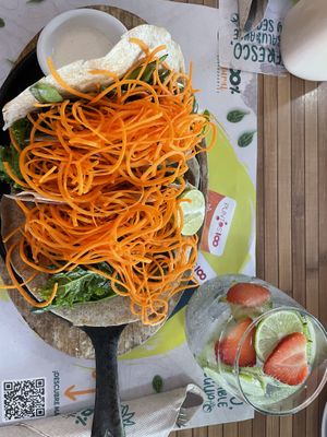 Vegan Tacos #Veganuary at 100% Natural in Cancun