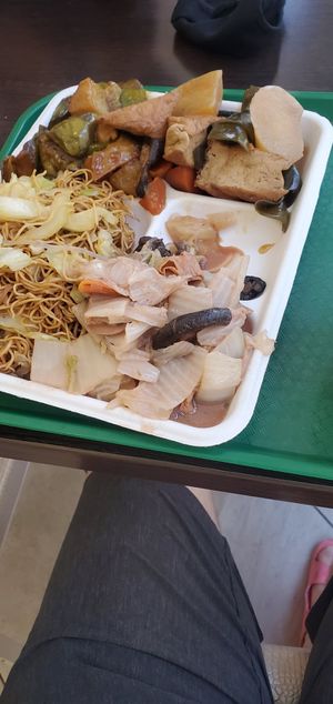 3 side plate at Water Drop Vegetarian House in Honolulu